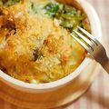 あたまのうえにそら's cooksnap of when they made 小松菜が1束食べられる小松菜グラタン☆.