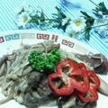 キョク's cooksnap of when they made 豚の柚子胡椒ソースかけ.