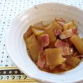 Kenmamac's cooksnap of when they made こく旨♪大根とベーコンの甘辛バター煮♪.