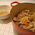 cafemon's cooksnap of when they made 白菜と豚肉ともやしのヘルシー蒸し☆.
