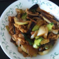 まーちゃんちさん's cooksnap of when they made 豚肉と茄子と青梗菜のオイスターソース炒め.