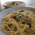ウキウキ♪キッチン's cooksnap of when they made ひと手間だけ！濃厚クリームパスタ.