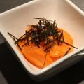 PopR's cooksnap of when they made にんじんの酢漬け 海苔中華和え。.