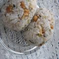 robicat's cooksnap of when they made ✿胡桃・野沢菜・ちりめん山椒の混ぜご飯✿.