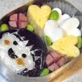 kaumama's cooksnap of when they made 簡単ちびまる子ちゃん★キャラ弁.