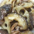 junko-mako's cooksnap of when they made デパ地下風？豚*レンコン*椎茸の黒酢炒め.