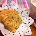 ma●co's cooksnap of when they made （・ｖ・）黒ごまときなこのパウンドケーキ.