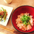 チョコオレンジ♪'s cooksnap of when they made ♦♫♦簡単さわやか風味の鮭ごはん♦♫♦.