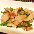 チョコオレンジ♪'s cooksnap of when they made 豚肉とにんにくの芽炒め～♪.