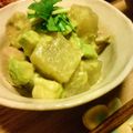 いしやきいもナナップ's cooksnap of when they made こんにゃくとアボカドの柚子胡椒麺つゆ炒め.