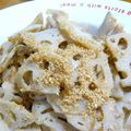 はりゃりゃ's cooksnap of when they made あと一品＊麺つゆで蓮根きんぴら＊.