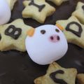 はるくえすと's cooksnap of when they made 簡単☆可愛い☆ピンクの豚ちゃん♪.