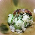 Haru Haru's cooksnap of when they made うざくの卯の花和え.