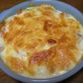 vabochan's cooksnap of when they made 魚河岸揚げの中華風クリームグラタン.
