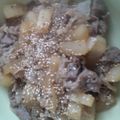 なつみかん７７７'s cooksnap of when they made 便秘解消！ごま入り☆肉大根.
