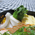 えみんちゅ＊'s cooksnap of when they made ひとくちで☆かいわれ大根のクルクル巻き.