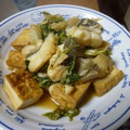K/S's cooksnap of when they made ✿甘汐鱈とさつま揚げと白菜の煮物.