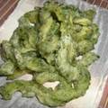 ぴっちい's cooksnap of when they made ゴーヤの磯部揚げ.