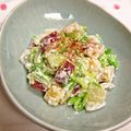 ちわここ's cooksnap of when they made さつま芋とキャベツのあっさりサラダ.