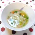 えるえる２８６'s cooksnap of when they made つるりん～なんちゃって●ワンタンスープ●.