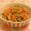 ちょびーす's cooksnap of when they made 簡単★具材いろいろ和風チャーハン.