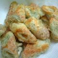 myukitty's cooksnap of when they made ★給食の味　チクワ天★.