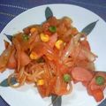 れいねぇね's cooksnap of when they made ケチャップにひと工夫★ナポリタン.