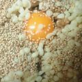 かぴーな's cooksnap of when they made 揚げ玉も入れてみて♪納豆パスタ.