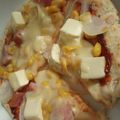 虹色の猫。's cooksnap of when they made おからのピザ生地☆混ぜて焼くだけサクサク.