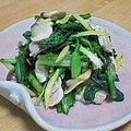 母ちゃん☆'s cooksnap of when they made 茹で豚と春菊の柚子浸し.