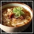 surirera's cooksnap of when they made こくウマ☆きのこのバター麺つゆうどん.