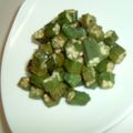 monemaruku's cooksnap of when they made 簡単オクラチップス.