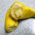 ミッキーアン's cooksnap of when they made そんなバナナを皮ごと半分に☆.