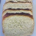 ななぞぅ's cooksnap of when they made 水なしチョコバナナパン(HB).