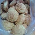 kokokosiro's cooksnap of when they made 絞り出しクッキー　レモン風味.