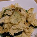 kikikko's cooksnap of when they made 簡単☆ポテチのわかめサラダ.