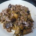 au021410's cooksnap of when they made 茄子とひき肉の甘辛炒め煮.