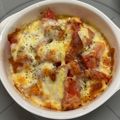 ママメイン！時々子供's cooksnap of when they made 簡単にイタリアン！完熟トマトのチーズ焼き.