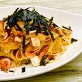 るるおか's cooksnap of when they made 桜海老とクリームチーズの和パスタ.
