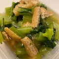 clover55's cooksnap of when they made 簡単美味☆ごま油香る小松菜と揚げのお浸し.