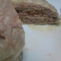 新米ゆんママ's cooksnap of when they made ♪アレンジ版♪ひき肉とキャベツのドーム蒸し♪.