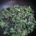 おたまっち's cooksnap of when they made かぶの葉の柚子胡椒炒め.