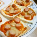 ゆいちん5's cooksnap of when they made お手軽に❤餃子ピッツァ～ナポリｖｅｒ～.