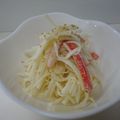 まほじょ's cooksnap of when they made 大根のごまマヨサラダ♪.