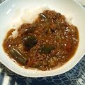 aki-0927's cooksnap of when they made 茄子のキーマカレー.