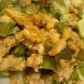 Elly’s's cooksnap of when they made シンプル　お豆腐だけの炒り豆腐.