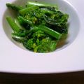 グランまな's cooksnap of when they made アスパラ菜のカレー炒め.