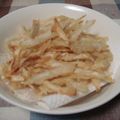 ころω's cooksnap of when they made ごぼう青のりチップス.
