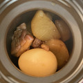 ☆ドキンちゃん☆”'s cooksnap of when they made 大根、鶏もも肉、ゆで卵の煮込み照り焼き.