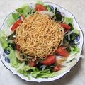 砂漠で鍋焼きうどん's cooksnap of when they made モリモリ！パリ麺サラダ.